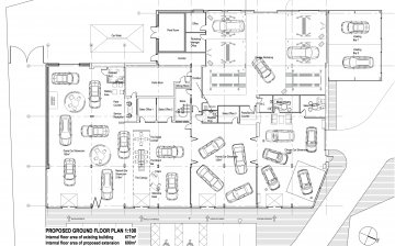 Highland Motors Renault Ground Floor Plan
